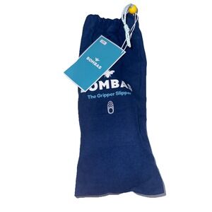 Bombas Youth Gripper Slippers Oatmeal Knit Merino Wool Blend Size Y 11-13‎ NEW